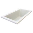 American Standard White 72 x 36 in. Drop-In Bathtub with Reversible Drain 