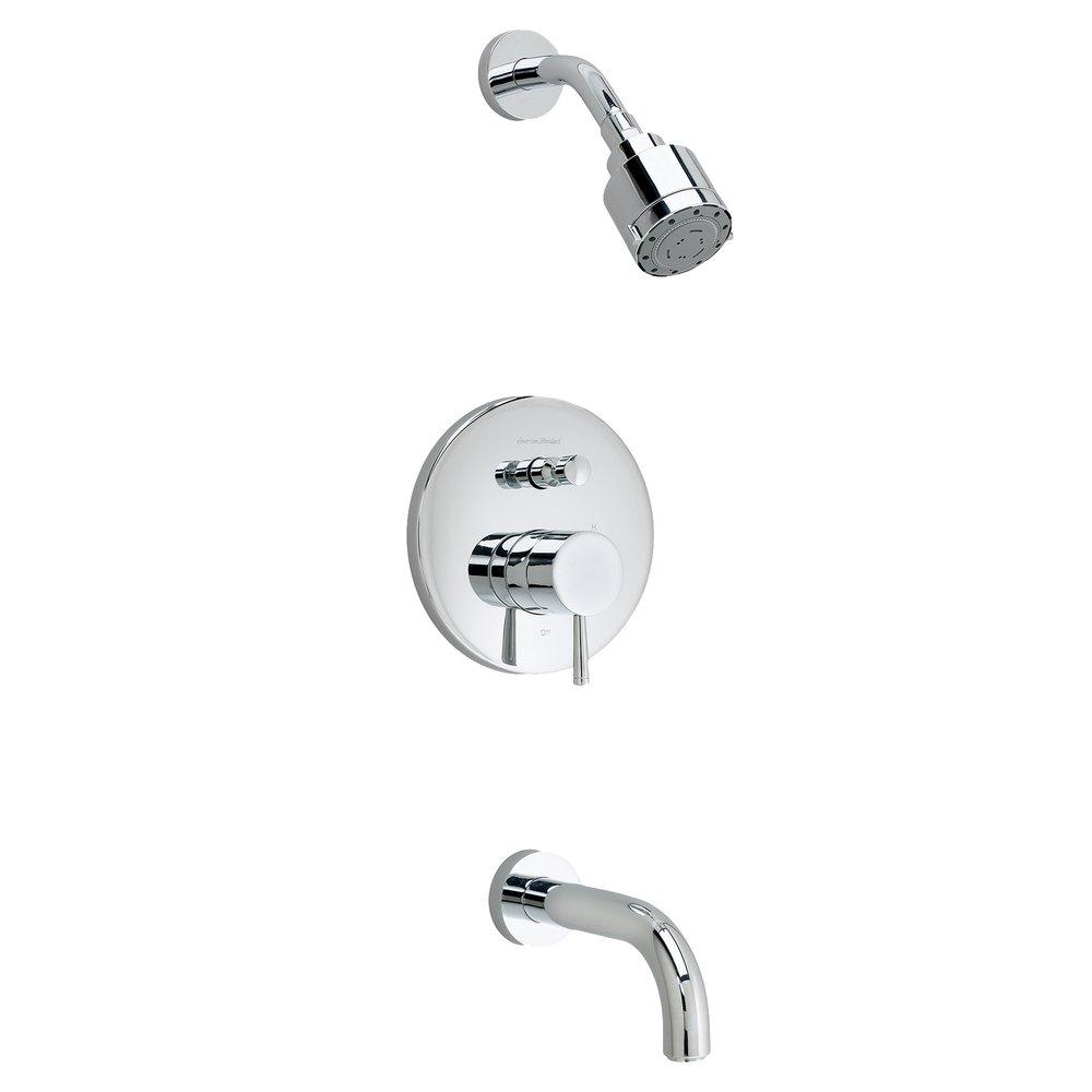 American Standard Polished Chrome Single Handle Multi Function Bathtub & Shower Faucet (Trim Only) 