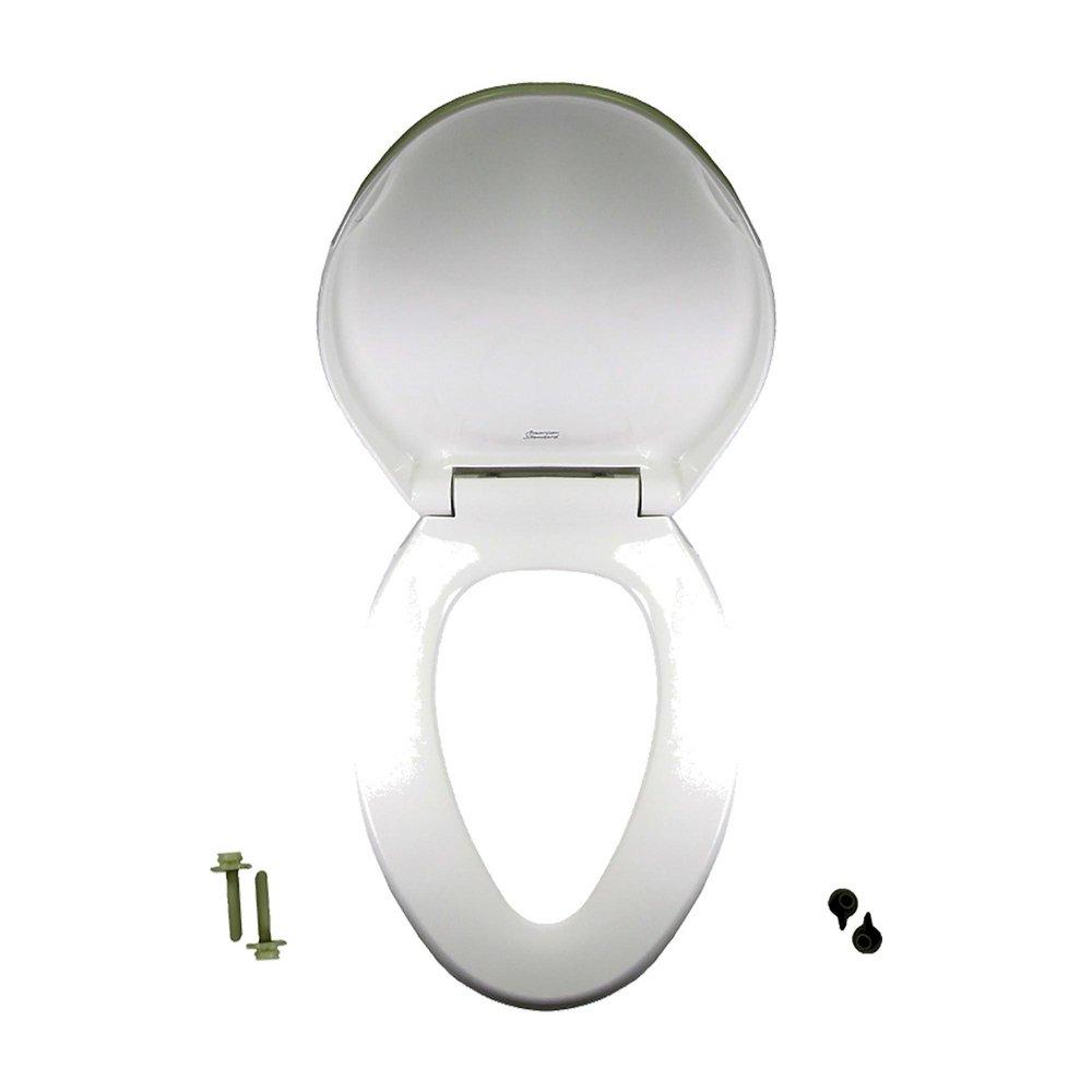 American Standard White Elongated Closed Front with Cover 