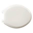 American Standard White Elongated Closed Front Slow Close Toilet Seat with Cover and EverClean Surface 