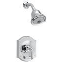Pressure Balance Shower Valve Trim Kit with Single Lever Handle in Polished Chrome