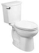 American Standard White 1.1 gpf Elongated Toilet Bowl 