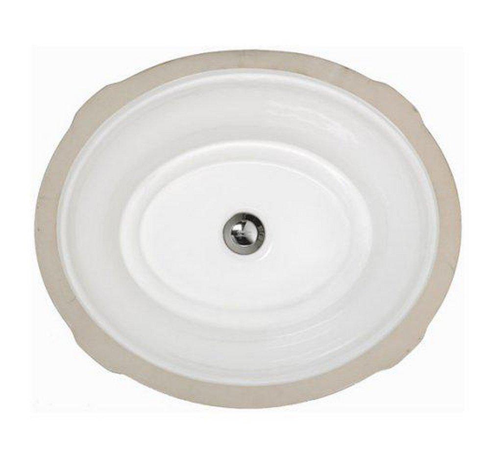 American Standard White 17 in. Undermount Lavatory Sink 