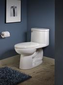 American Standard White 1.28 gpf Elongated One Piece Toilet with Left-Hand Trip Lever 