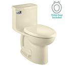 American Standard Bone 1.28 gpf Elongated One Piece Toilet with Left-Hand Trip Lever 
