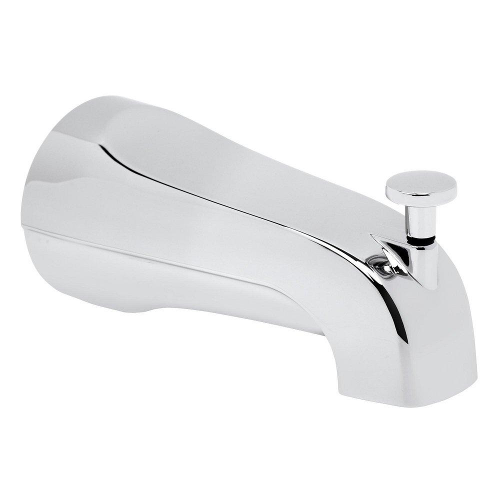 American Standard Polished Chrome Slip-On 4 in. Diverter Tub Spout 