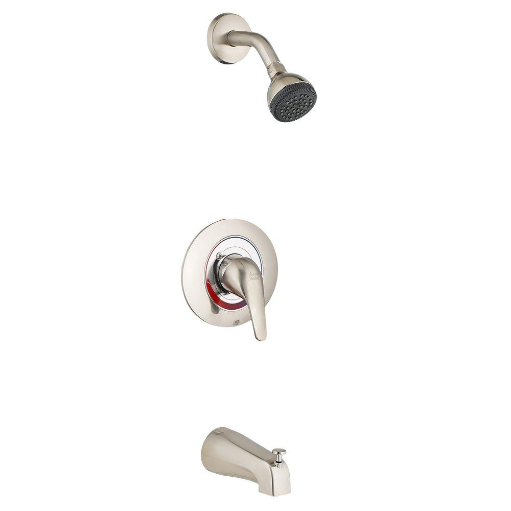 American Standard Satin Nickel Single Handle Single Function Bathtub & Shower Faucet (Trim Only) 