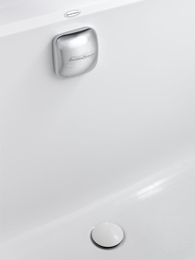 American Standard White Cast Iron Toe-Tap Drain 