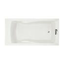 American Standard White 72 x 36 in. Soaker Drop-In Bathtub with Reversible Drain 