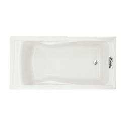 72 x 36 in. Soaker Drop-In Bathtub with Reversible Drain in White
