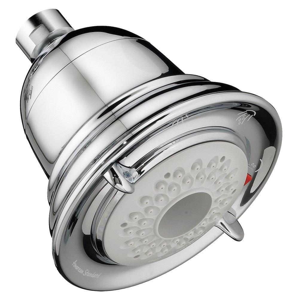 American Standard Polished Chrome Multi Function Combination, Full and Turbine Showerhead 