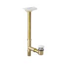 American Standard White Brass Lift & Turn Drain 