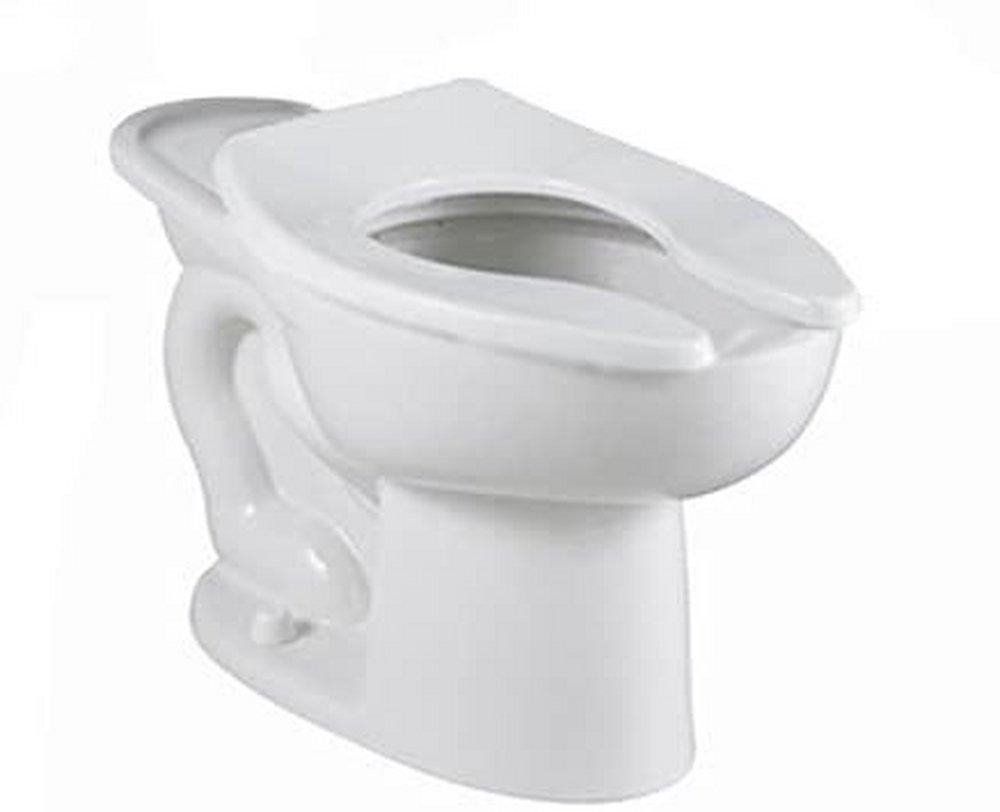 American Standard White Elongated Toilet Bowl 