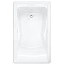 American Standard White 60 x 32 in. Whirlpool Drop-In Bathtub with Reversible Drain 