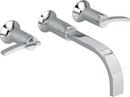 American Standard Polished Chrome Two Handle Widespread Bathroom Sink Faucet 