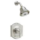 Pressure Balance Shower Valve Trim Kit with Single Lever Handle in Satin Nickel - PVD