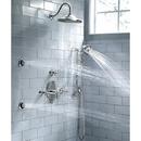 American Standard Polished Chrome 12 in. Wall Mount Crook Shower Arm 