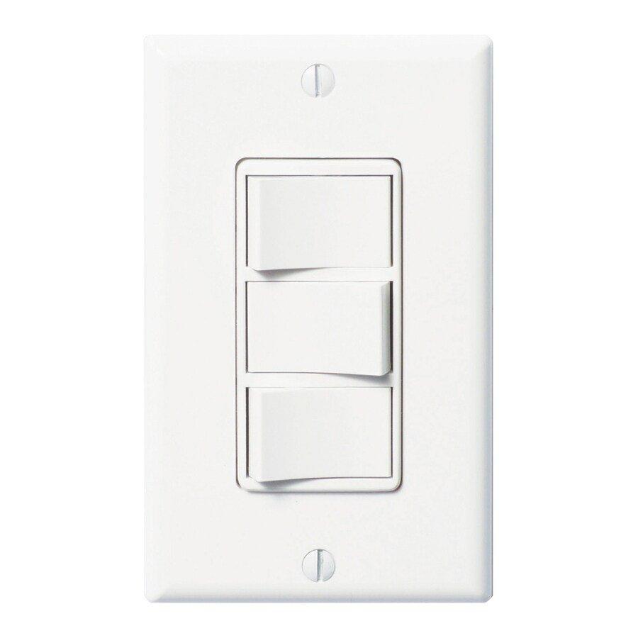 Panasonic White 3-Function Control Switch 