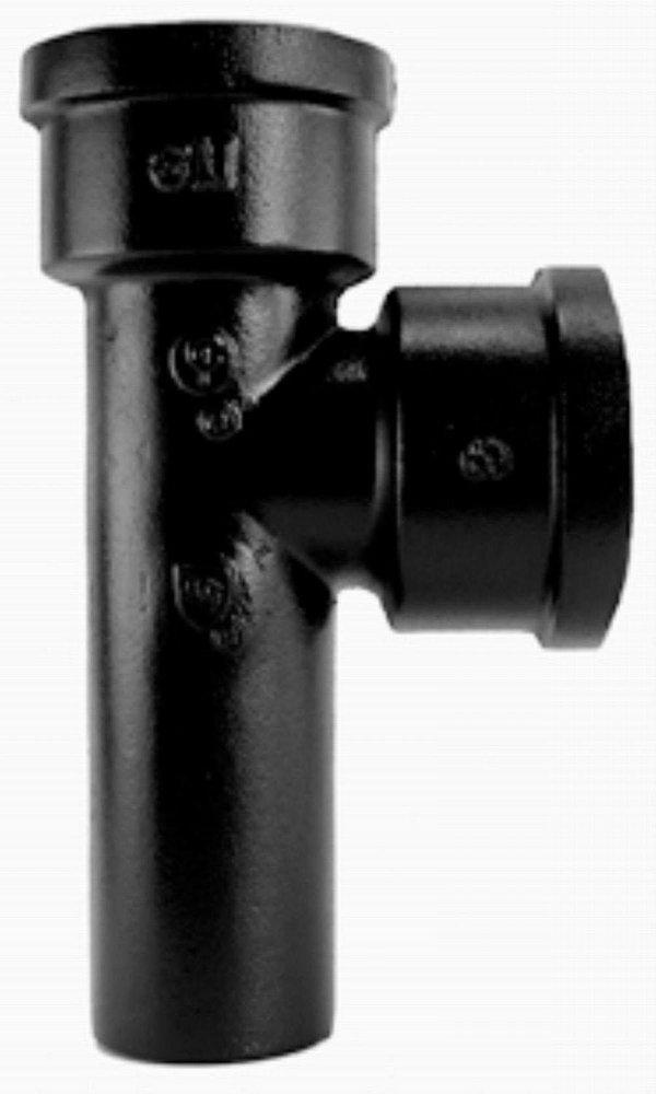 Black Spigot x Hub Service Cast Iron Straight Tee 