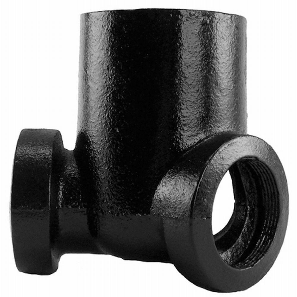 Black Hub x FNPT Cast Iron Wye 
