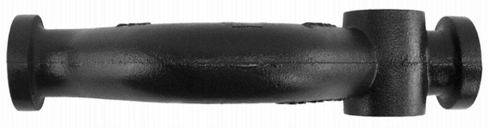 Black Threaded Cast Iron Tapped Bypass Vent Fitting 
