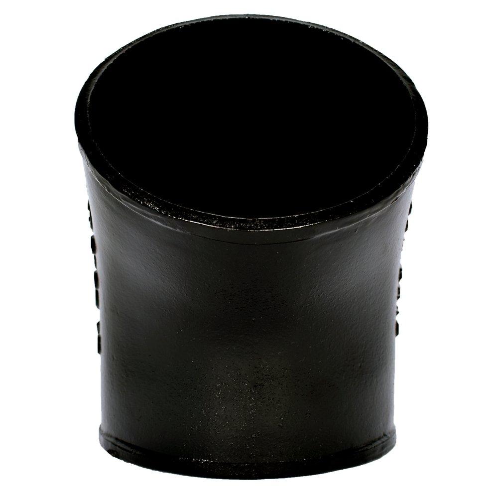 Black No Hub 45 Degree Cast Iron 1/8 Bend 