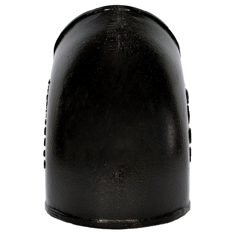 Black No Hub 45 Degree Cast Iron 1/8 Bend 