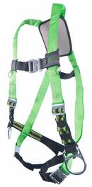 Miller Fall Protection Green Vest Style Back Padding Body Harness 