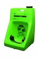 Honeywell Green Portable Gravity Fed Eye Wash Station with 70 oz. Saline Concentrate 