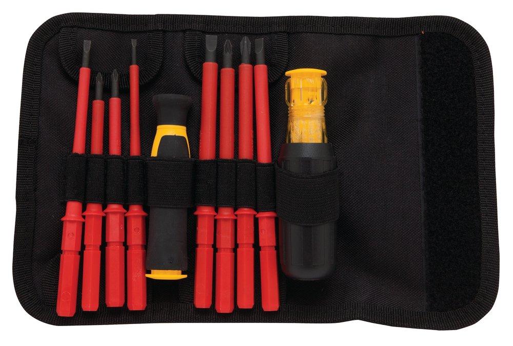 DEWALT Yellow Manual 10 Piece Screwdriver 