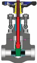 1-1/2 in. Forged Steel Standard Port Socket Weld Gate Valve