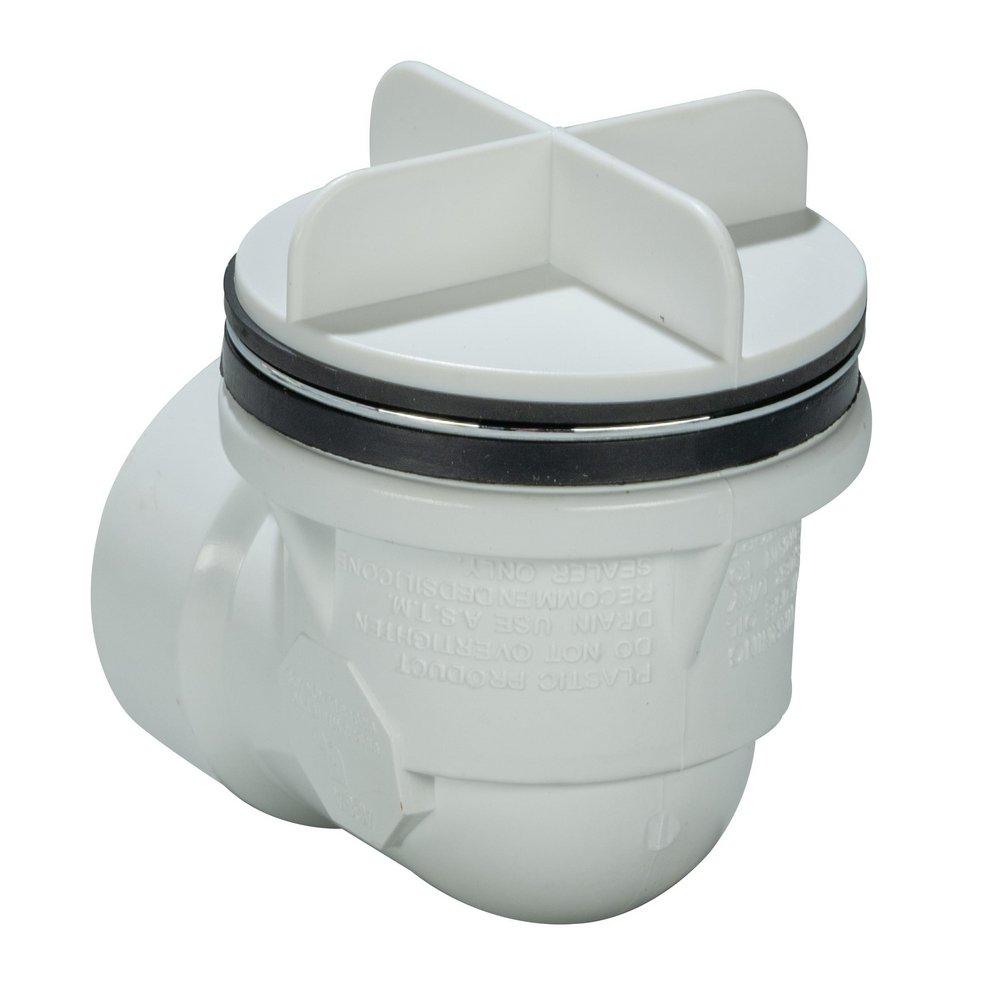 AB & A&trade; Polished Chrome Plastic Toe-Tap Drain 