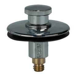 Half Kit Trim with Plastic Stopper in Polished Chrome