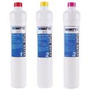 Water Filtration System for Residential (Pack of 3)