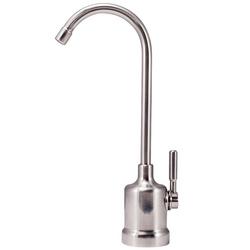 Single Handle Lever Handle Water Filter Faucet in Brushed Nickel