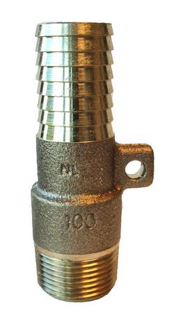 1 in. Barbed x MIPS Cast Bronze Adapter