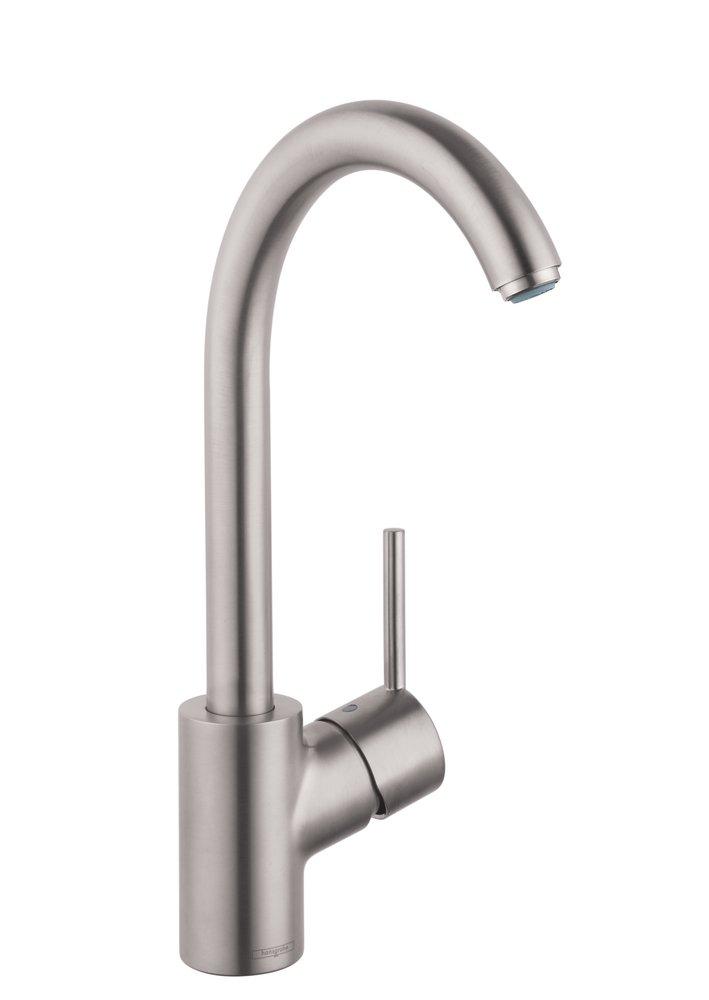 Hansgrohe Steel Optic Single Handle Kitchen Faucet 