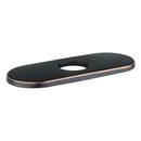 6-1/2 in. Base Plate for Traditional 1 Hole Faucet in Rubbed Bronze