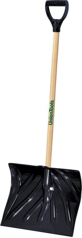 True Temper 18 in. Poly Combo Snow Shovel with Handle 