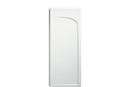 30 x 71-1/4 in. Shower End Wall Set in White