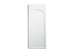 30 x 71-1/4 in. Shower End Wall Set in White