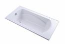 Sterling White 72 x 36 in. Soaker Drop-In Bathtub with End Drain 
