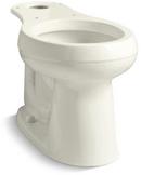 1.28 gpf Round ADA Floor Mount Toilet Bowl in Biscuit