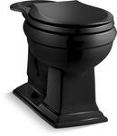 Round Toilet Bowl in Black Black™