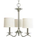 Progress Lighting Brushed Nickel 18 in. 60 W 3-Light Medium Candelabra Chandelier 