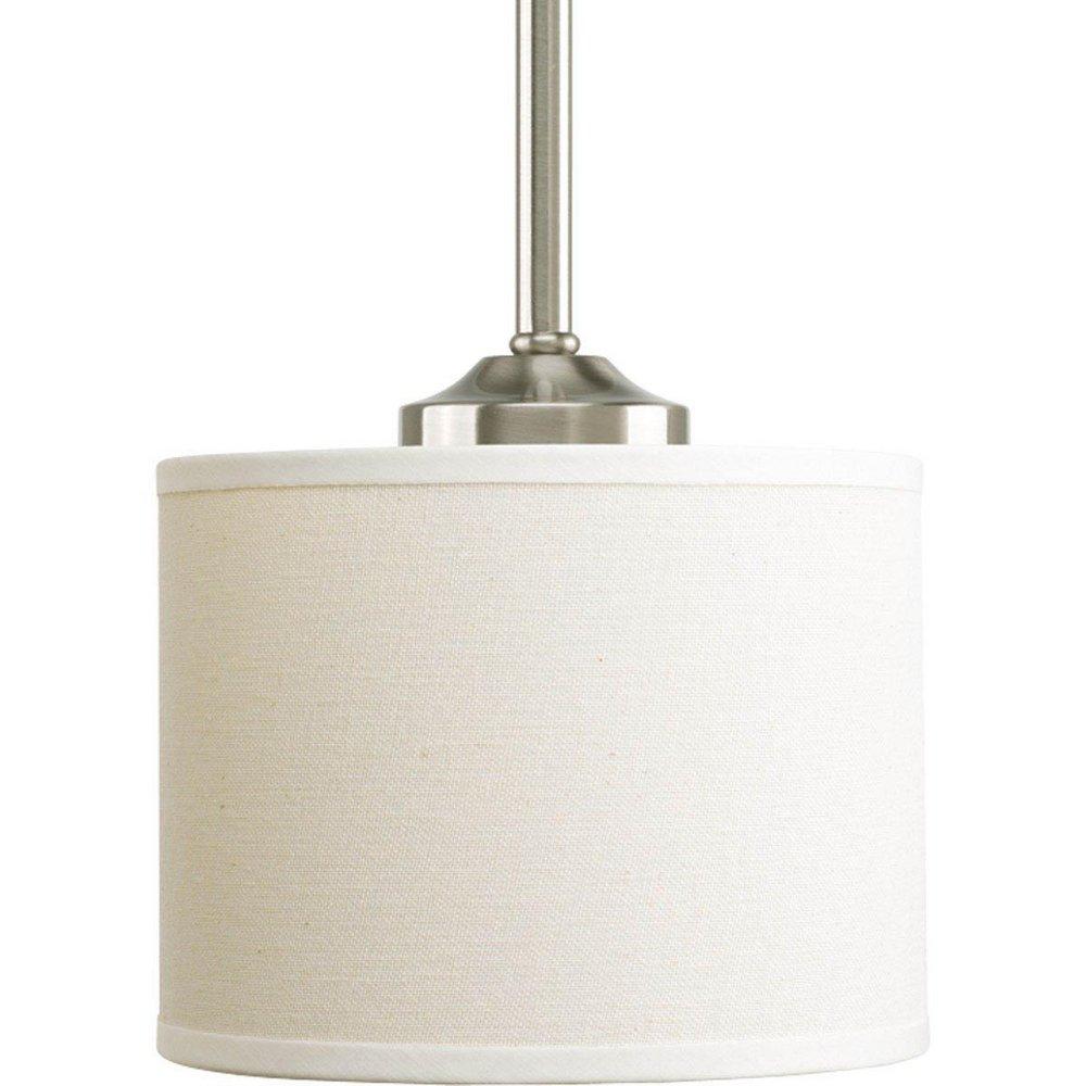 Progress Lighting Brushed Nickel 100W 1-Light Medium Pendant 