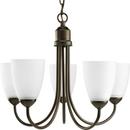 Progress Lighting Antique Bronze 5 Light 100W Chandelier 