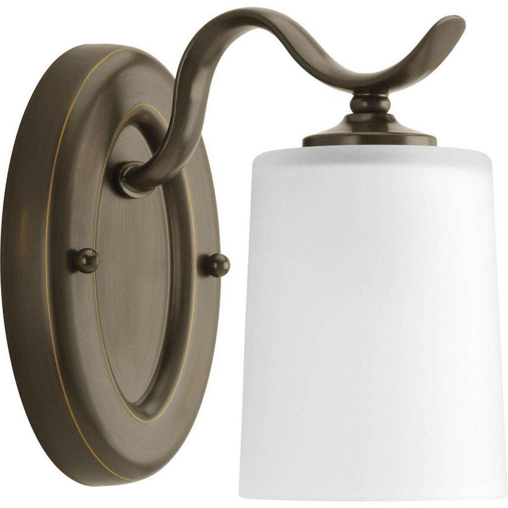 Progress Lighting Antique Bronze 100W 1-Light Bath Fixture 
