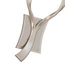 Corbett Lighting Silver Leaf 60 W 2-Light Right Candelabra Sconce 