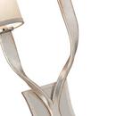 Corbett Lighting Silver Leaf 60 W 2-Light Right Candelabra Sconce 